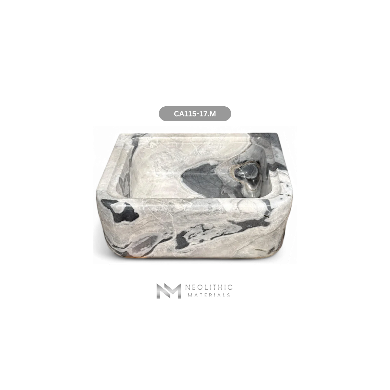 Arctic Ocean Marble Sink - Image 7